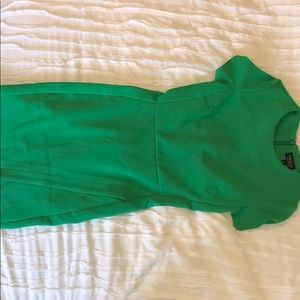 Green Topshop dress
